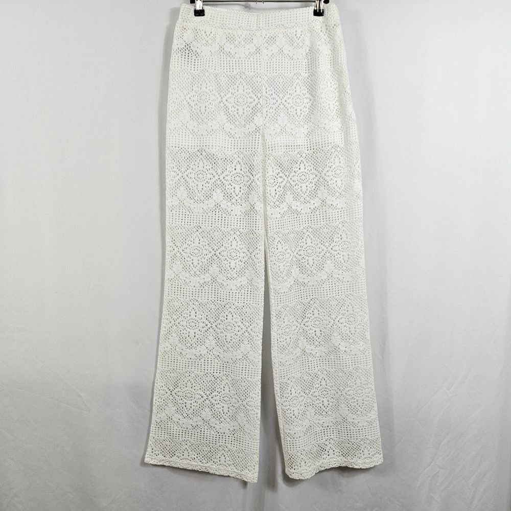 NWT Ted Baker Enrique Lace Pants in Marquee Lace - Size L